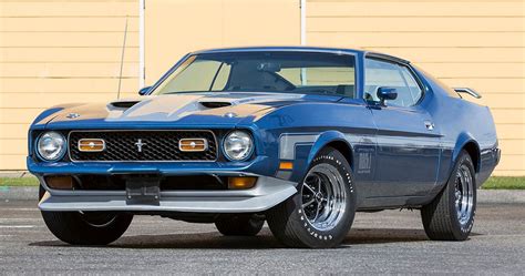 1971 ford mustang mach 1 drag pack